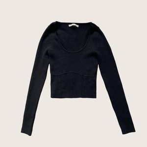 Abercrombie corset sweater